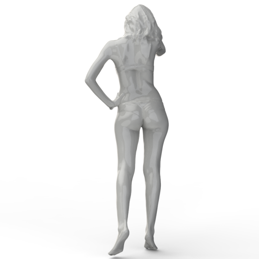 秋季姿势女人缩略图